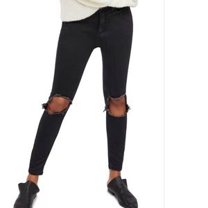 Free people black jeans